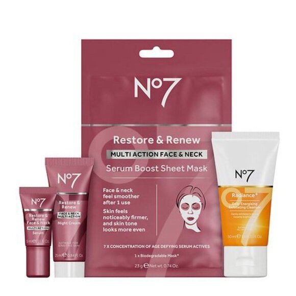 No.7 Beautiful Skin Collection Gift Set, New In Box - Picture 6 of 6